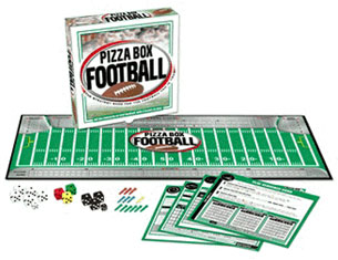pizza box football