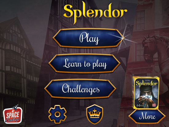 Splendor App Home