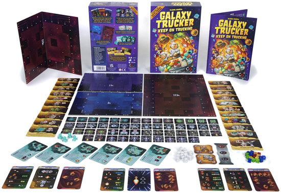 Galaxy Trucker Keep on Trucking components